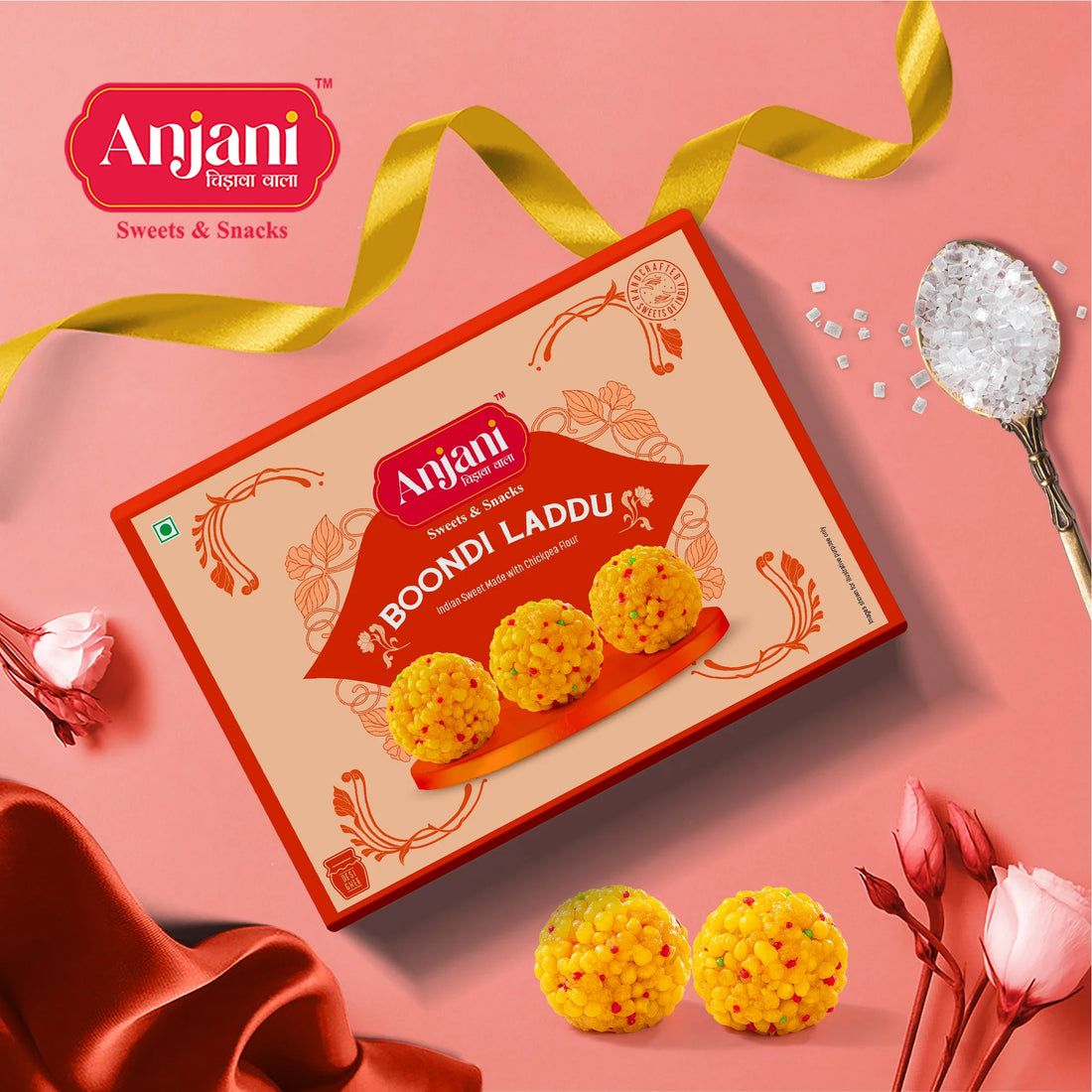 Boondi Laddu (Made with Desi Ghee)