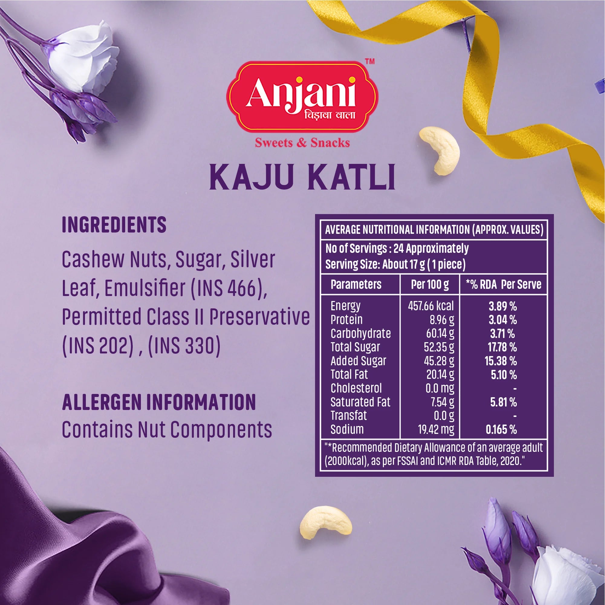 Kaju Katli